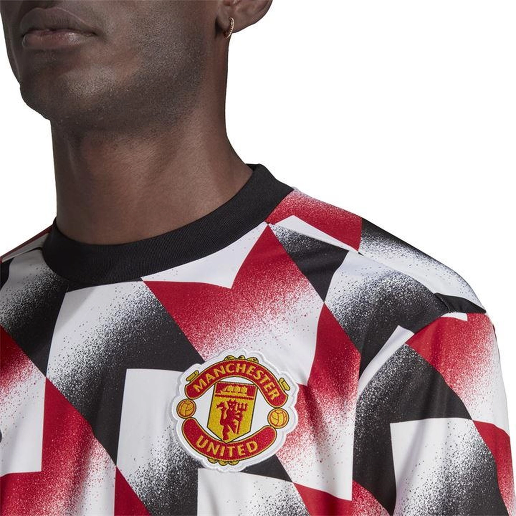 Adidas Originals Manchester United Warm Up Top 2022 2023 Adults - Multi